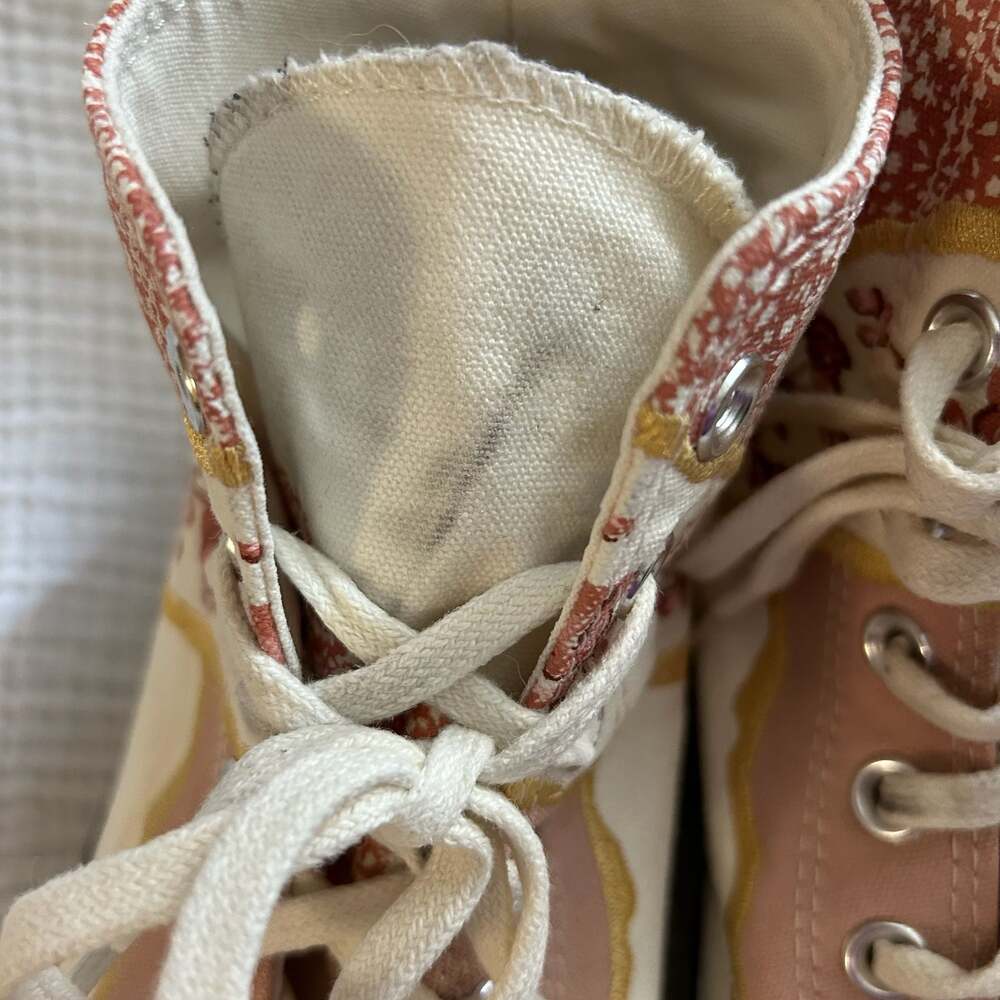 Converse Chuck 70 Egret Golden Florals Multi size 9 men’s - Picture 6 of 10